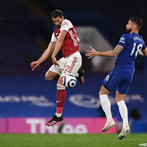 Head-to-Head: Pablo Mari vs Olivier Giroud - Chelsea vs Arsenal, Premier League 2020-21 (London)