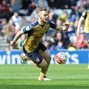Jack Wilshere in Action: Arsenal vs. Sunderland (2015-16)