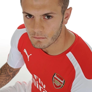 Jack Wilshere at Arsenal's 2014-15 Photocall