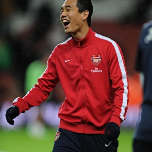 Ju Young Park Prepares for Arsenal-Tottenham FA Cup Clash