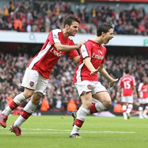 Nasri and Fabregas: Unstoppable Duo - Arsenal's 2nd Goal vs Manchester United (08/11/2008)