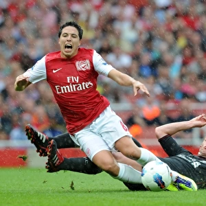 Nasri vs. Adam: Liverpool's Victory over Arsenal in the 2011-2012 Premier League (0-2)