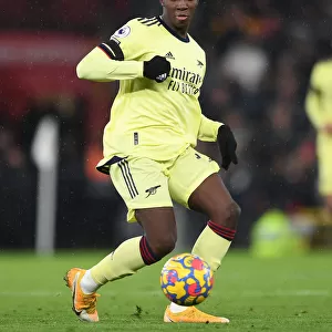 Nketiah vs Manchester United: Arsenal Forward Faces Off at Old Trafford (Premier League 2020-21)