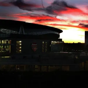 Sunset over Emirates