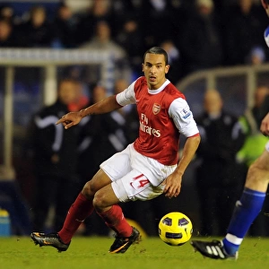 Theo Walcott (Arsenal) Scott Dann (Birmingham). Birmingham City 0: 3 Arsenal