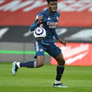 Thomas Partey in Action: Arsenal vs Sheffield United - 2021 Premier League (Behind Closed Doors)