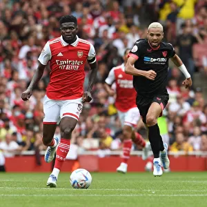 Thomas Partey Shines: Arsenal vs Sevilla Emirates Cup Clash, London 2022