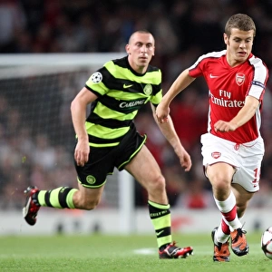 Thrilling Arsenal Victory: Jack Wilshere's Dominance Over Scott Brown in the UEFA Champions League Clash - Arsenal 3:1 Celtic