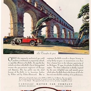 Cadillac La Salle 1928 1920s USA cc cars bridges viaducts
