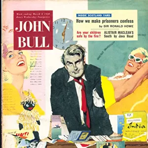 John Bull 1950s UK holidays travel agents stress magazines