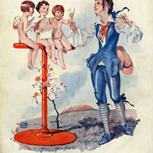 La Vie Parisienne 1931 1930s France cc cherubs singing
