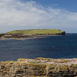 Brough of Birsay in Orkney, Scotland