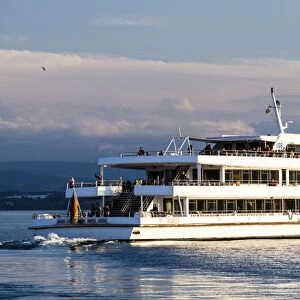 A ferry on Lake Constance in Germany