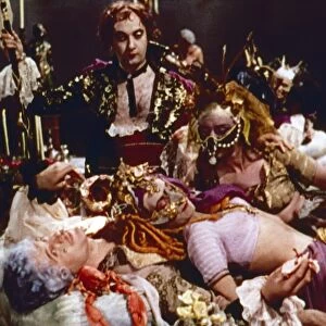 A group shot from the film Tales of Hoffmann