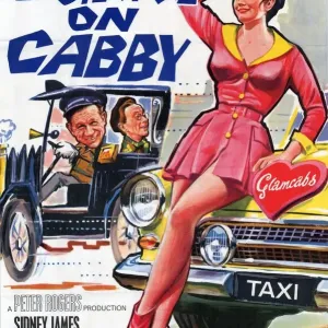 Carry on Cabby UK Print Poster Carry on Cabby UK Print Poster