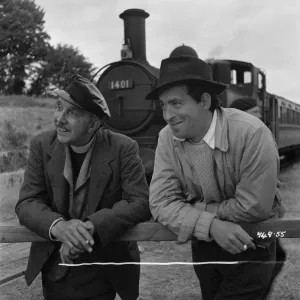 George Relph and John Gregson in The Titfield Thunderbolt Print George Relph and John Gregson in The Titfield Thunderbolt Print