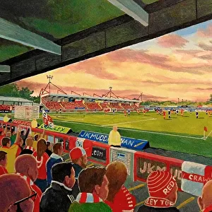 Soccer Canvas Print Collection: Crawley Town