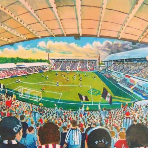 East End Park Stadium Fine Art - Dunfermline Athletic FC