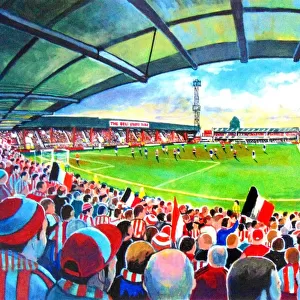 Towns Metal Print Collection: Brentford