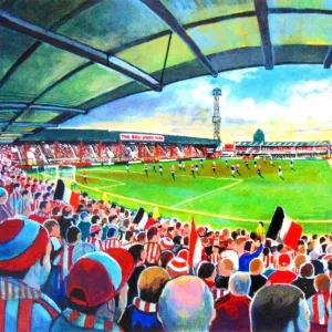 Towns Metal Print Collection: Brentford