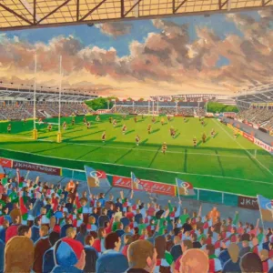 The Stoop Stadium Fine Art - Harlequins Rugby Union Club