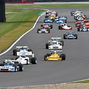 Silverstone Classic 2021 Fine Art Print Collection: HSCC Historic Formula 2