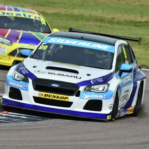 CM15 9643 Print of Jason Plato in a Subaru Levorg GT CM15 9643 Print of Jason Plato in a Subaru Levorg GT