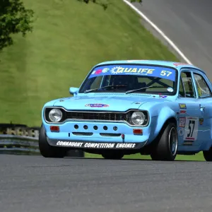 Tony Paxman, Ford Escort Mk1, Quaife, Motorsport News Saloon Car Championship, Cannons Motorspares Tin Tops Challenge, Lotus Festival 2014, Brands Hatch, August 16th, 2014