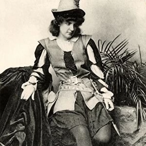 Ada Rehan (1860-1916) Irish-born American actress. Here in the breeches role of Rosalind