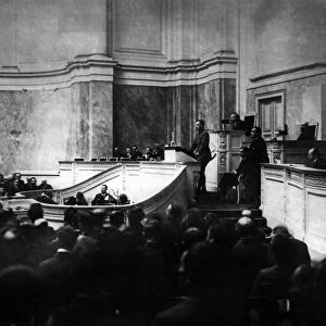Alexander kerenskys last speech at the pre-parliament on november 6, 1917, the day before the break-out of the socialist revolution