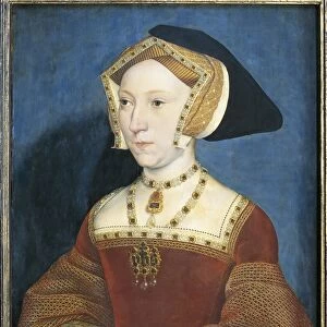 Austria, Vienna, Portrait of Jane Seymour (ca 1509-1537), Third Wife of Henry VIII of England