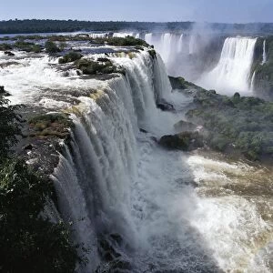 Brazil, Parana State, Iguacu National Park, Foz do Iguacu, Iguacu waterfalls