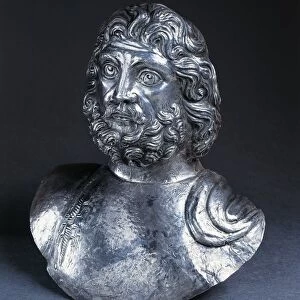 Bronze bust of Jupiter Dolichenus