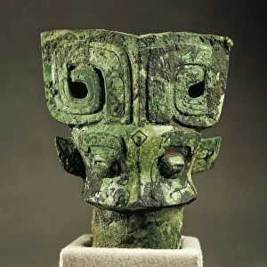 Cane Handle, Shang dynasty, bronze