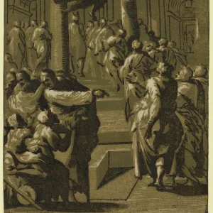 Christ Healing The Paralytic Man