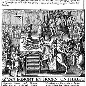 Decapitation of Count Egmont and Hoorn (1568)