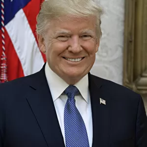 Donald John Trump (born June 14, 1946), President of the United States (2017-). Before entering politics, he was a businessman and television personality