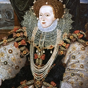 Elizabeth I (1533-1603) Queen of England and Ireland from 1558, last Tudor monarch