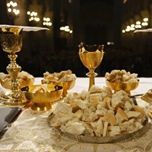 Eucharist in Notre Dame cathedral