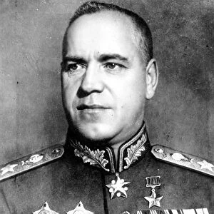 General georgy zhukov, red army commander-world war ll