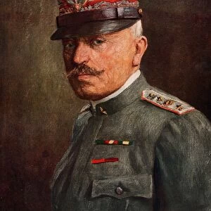General Luigi Cadorna (1850-1928) Italian army officer, Chief-of-staff of the Italian