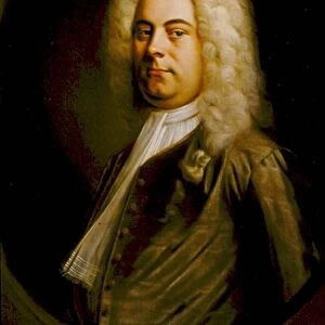George Frederic Handel (1685-1759) German-born composer who settled in England. Portrait