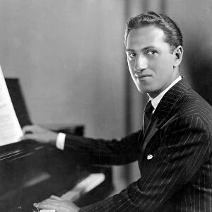 George Gershwin (1898 - 1937) American composer and pianist. Gershwins compositions