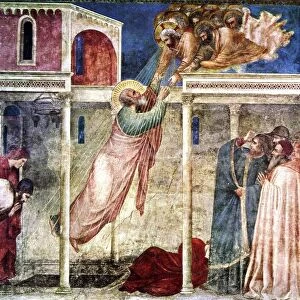 Giotto di Bondone Santa Croce in Florence, Ascension of John the Evangelist