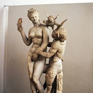 Greece, Athens, Aphrodite, goddess of love, sculpture
