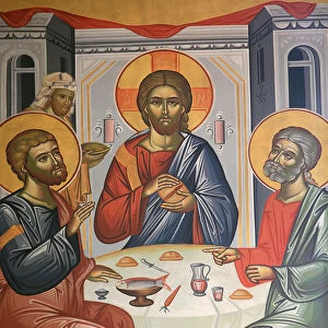 Greek orthodox trinity icon