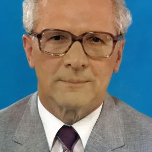 Erich Honecker Print, East German Communist Leader Portrait Erich Honecker Print, East German Communist Leader Portrait