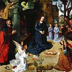 Hugo van der Goes The Portinari triptych (middle panel) 1476-78