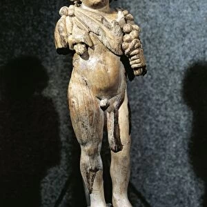 Hungary, Szombathely, Savaria, Statuette representing Bacchus (Dionysus), ivory