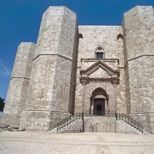 Italy, Apulia Region, Andria, gothic castlel del Monte